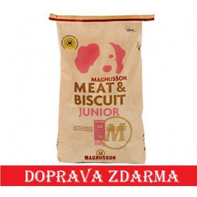 Magnusson Meat & Biscuit Junior 10 kg