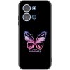 Picasee silikónový čierny obal pre Xiaomi Redmi 15C 4G - Diamanty Purple