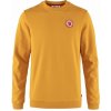 Fjällräven 1960 Logo Badge Sweater M Mustard Yellow L Outdoorová mikina