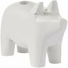 Ib Laursen Drevený svietnik White Pig – menší