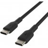 Belkin CAB004bt1MBK oplétaný USB-C - USB-C, 1m, černý