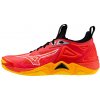 Pánska halová obuv Mizuno WAVE MOMENTUM 3 Radiant Red/White/Carrot Curl EUR 51