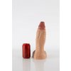 Twisted Beast Hicks Dildo Realistic Tan Large prémiové silikónové dildo s prísavkou 30,5 x 5–7,6 cm