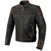 TXR Vintage čierno-hnedá (Pánska kožená moto bunda TXR Vintage je z jemnej a extrémne pevnej kozej kože. Má odnímateľné homologované ramenné a lakťové chrániče a YKK zipsy.)