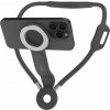 Držiak telefónu na krk FIXED Creator Neck Phone Holder s podporou MagSafe, sivý