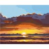 Zuty – Maľovanie podľa čísel – Zapadajúce slnko pri vode (D. Rusty Rust), 40 × 50 cm, plátno + rám 8596530176053