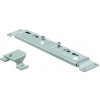VIBO K-VIBO Potravinka ROLL biele dno/reling chróm 400/1460-1900