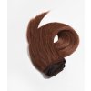 Clip-in vlasy seamless 60cm, 160g, #04 | svetlá hnedá (Naše clip-in vlasy seamless by Orasey ponúkajú hladké a lesklé predlženie, ktoré zabezpečuje dokonalé splynutie s prírodnými vlasmi pre elegantný