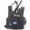 Sada s policajnou vestou