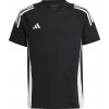 adidas teamwear Detský futbalový dres adidas Tiro 24 Sweat Tee čierny IJ9953 Veľkosť: 128 cm