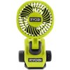 Ryobi RCF4-0 4V Akumulátorový ventilátor s klipsom USB Lithium