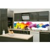 Samolepiace tapety za kuchynskú linku, rozmer 180 cm x 60 cm, farebný abstrakt, DIMEX KI-180-159
