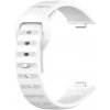 BStrap Silicone remienok na Huawei Watch Fit 3, white