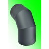 Kovo KRAUS koleno 90°/ø 130 mm ANTRACIT