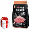 PAN MIĘSKO Teľacie mäso s morčacím M 20kg + prekvapenie pre vášho psa ZDARMA