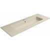 GSI PURA keramické umývadlo Slim 122x46cm, creta mat 8887108