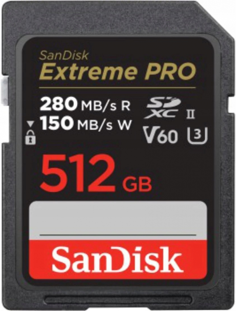 SanDisk SDXC UHS-I U3 512GB SDSDXXD-512G-GN4IN