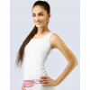 GINA Dámske bezšvové tielko so širšími ramienkami Bamboo Cotton | 08020P - biela višňová, M/L