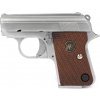 WE Airsoftová pištoľ 1908 .25 ACP (CT25), celokov, GBB - strieborná