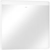 Led zrkadlo s infračerveným senzorom Hansgrohe Xarita Lite Q 80x70 cm biela matná 54971700