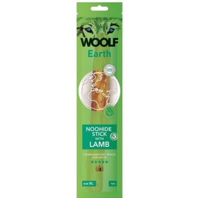 WOOLF Earth NOOHIDE XL Stick with Lamb Pochúťka pre psov 85g
