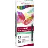 Tombow Tombow Sada obojstranných fixiek ABT DUAL BRUSH PEN – Dermatologicaly tested, 6 ks (ABT-6C-3)