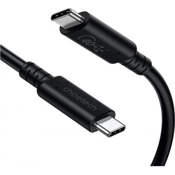 Choetech USB C to C USB4 Gen3 100 W 40 Gbps/8K 0.8 M, černý XCC-1028 od  19,9 € - Heureka.sk