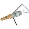 CALEFFI Regulátor ťahu kotla pre pevné palivá, 3/4”M long pocket