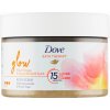 Dove Bath Therapy Glow intenzívny telový peeling Blood Orange & Rhubarb 295 ml