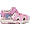 Geox sandále pre deti, ružová látka, veľkosť 26