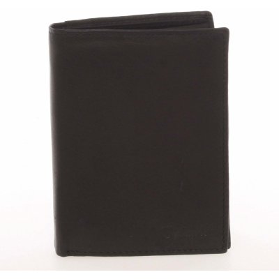 Delami pánska kožená peňaženka Therron čierna čierna