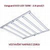 LED panel GROW na pestovanie rastlín Vanguard Hydroponics 720 W