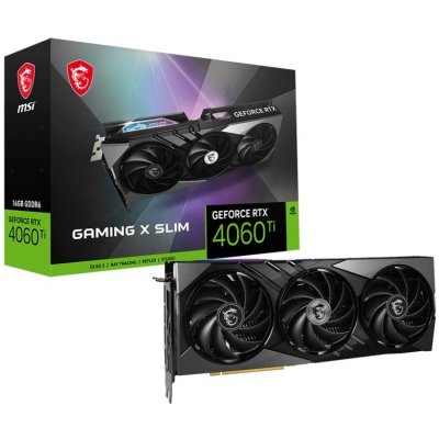 MSI GeForce RTX 4060 Ti GAMINGX SLIM 16G