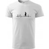 EKG detektor - Tričko extra veľké (5-8XL) - 5XL ( Biela )