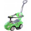 Detské odrážadlo s vodiacou tyčou 3v1 Baby Mix Mega Car zelené