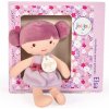 Doudou Jolijou Paris Bábika Doudou Julijou Elsa 16 cm fialová