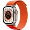 AppleKing nylonový remienok alpský ťah pre Apple Watch Ultra 49mm / 46mm / 45mm / 44mm / 42mm - oranžovo-červený - možnosť vrátiť tovar ZADARMO do 30tich dní