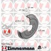 Brzdový bubon OTTO ZIMMERMANN 150.1704.20