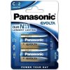 PANASONIC Alkalické baterie EVOLTA Platinum LR14EGE/2BP 1,5V (Blistr 2ks)