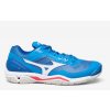 Mizuno WAVE STEALTH V FRENCH BLUE / WHITE / IGNITION RED, UK 4, EU 36,5, US 5, 23 cm