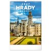 Notique nástenný Hrady a zámky 33 × 46 cm 2027