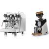 Rocket Espresso Giotto Cronometro V + Eureka Mignon Single Dose, Chrome & Oak