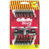 Gillette Jednorazové holítka pre mužov Blue3 Red 12 ks