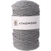 Atmowood priadza 5 mm - tmavosivá