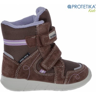 Protetika zimné topánky s membránou PRO-tex DENERIS brown zateplené