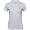 TEE JAYS TJ145 STRECH DELUX / Dámska polokošeľa - white S