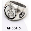 Prsteň s kovovou medailou AF 004.5 Prsteň AF 004.5/13