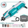 TOTAL Tools Co. Priama brúska s ohybným bovdenom-130 W+109 dielov