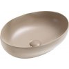MEXEN - Cornelia umývadlo na dosku 50x36, cappuccino mat 21885064