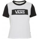 Dámske tričko VANS Dámske tričko Flying V Raglan White Black